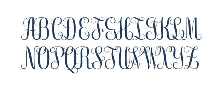 Free Monogram Lowercase