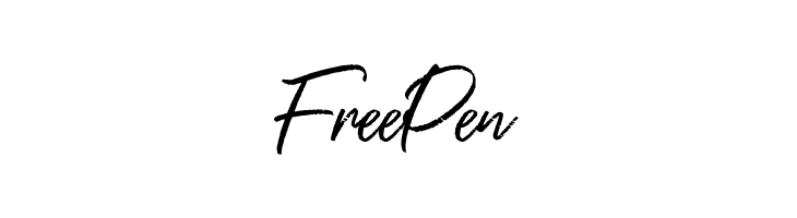 Free Pen フォント