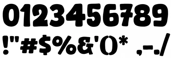 Free Royalty 字体 其它煤焦