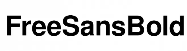 Free Sans Bold  Скачать бесплатные шрифты