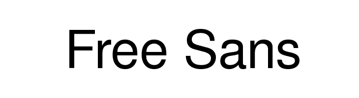Free Sans Font