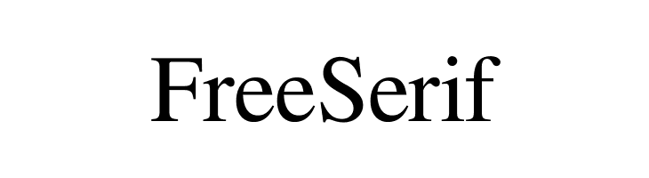 Free Serif Font