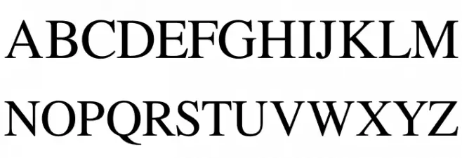 Free Serif Fonte MAIÚSCULAS