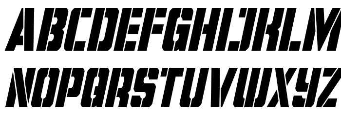 Free Shipping Condensed Italic Font LOWERCASE