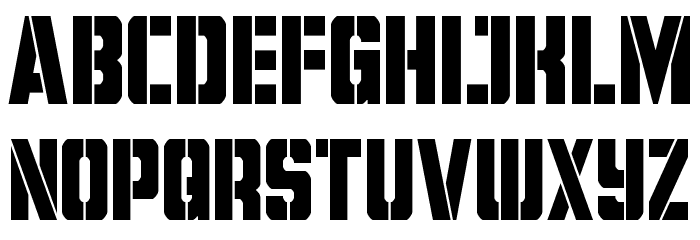 Free Shipping Condensed Font LOWERCASE