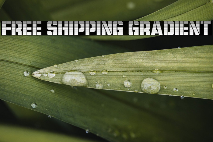 Free Shipping Gradient Example 1