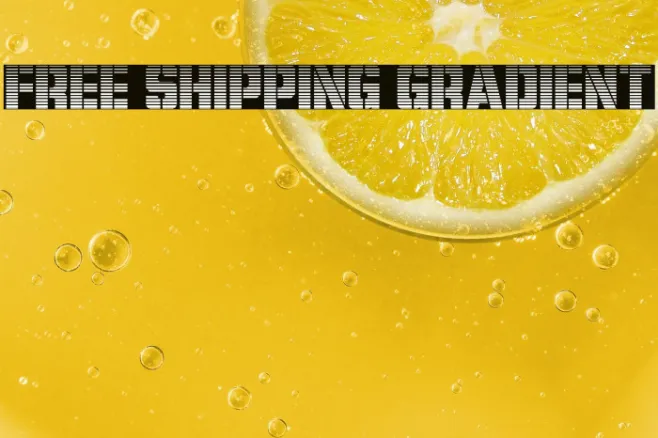 Free Shipping Gradient Example 2