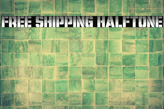 Free Shipping Halftone Example 3