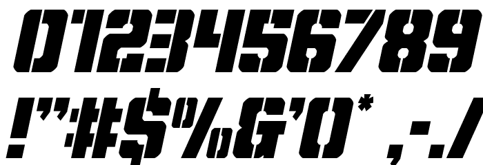 Free Shipping Italic Font OTHER CHARS