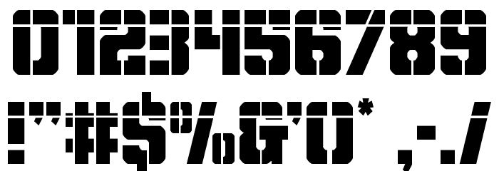 Free Shipping Laser Font OTHER CHARS