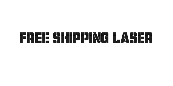Free Shipping Laser Logo