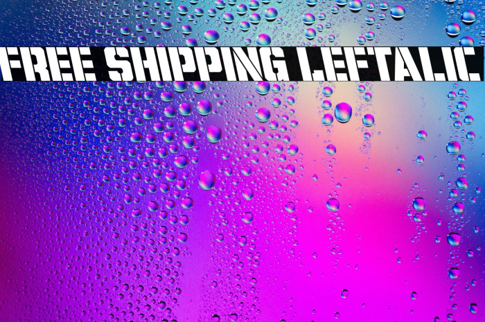 Free Shipping Leftalic Example 2