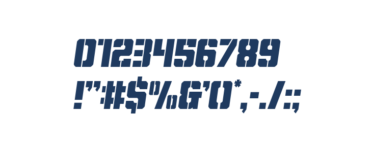 Free Shipping Semi-Italic Other Characters