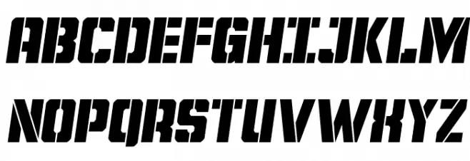 Free Shipping Semi-Italic Font Litere mari