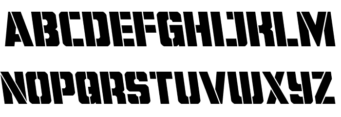 Free Shipping Semi-Leftalic Font LOWERCASE