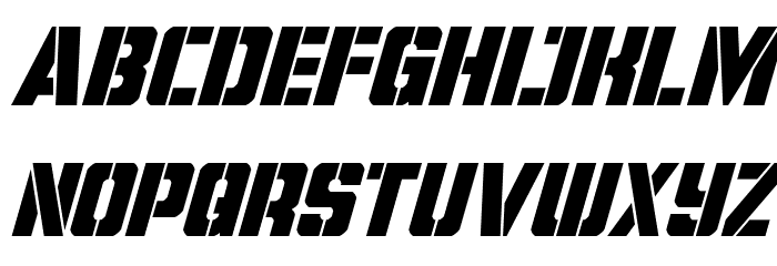 Free Shipping Super-Italic Font LOWERCASE