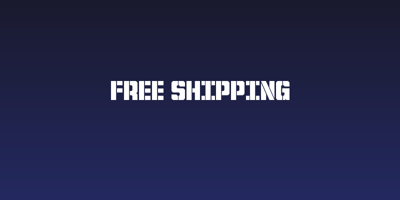 Free Shipping Social Header