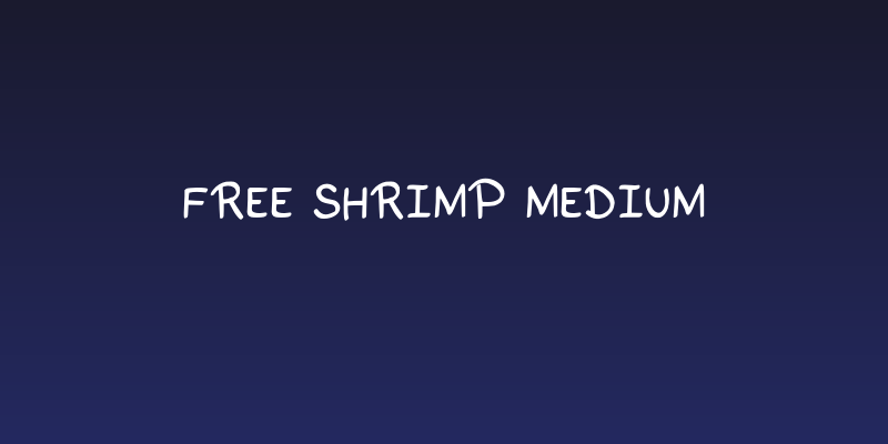 Free Shrimp Medium Social Header