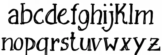 Free Sketching_free-demo Шрифта строчной