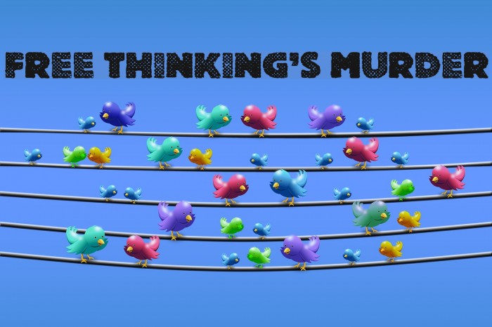 Free Thinking's Murder Font examples