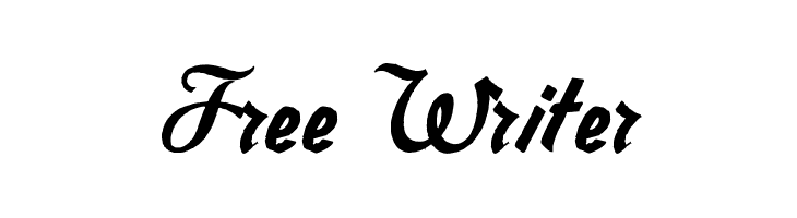 Free Writer  baixar fontes gratis
