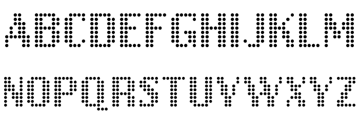 Cell font. 1998 Шрифт.