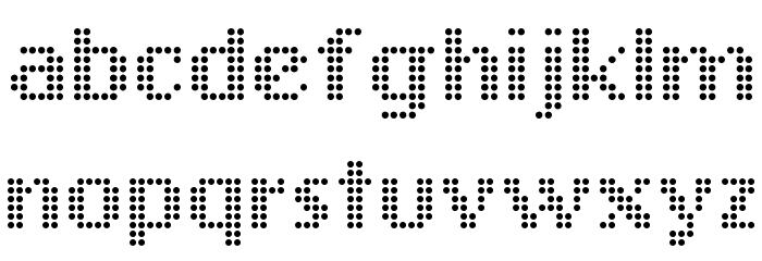 FreeDesign001Bitbit Font LOWERCASE