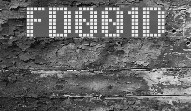 FreeDesign001Dotdot Font examples