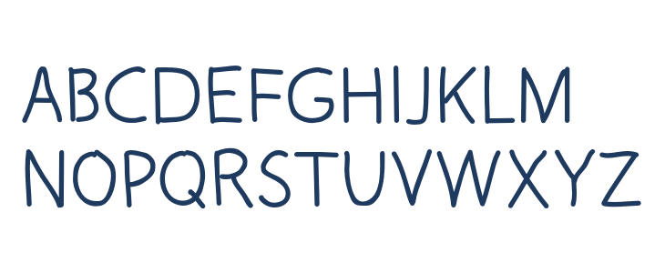 FreeFontPro Uppercase