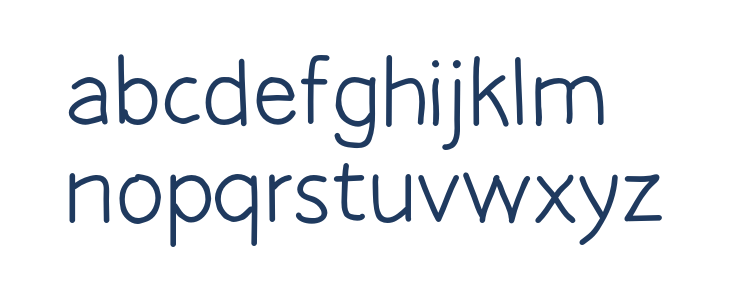 FreeFontPro Lowercase