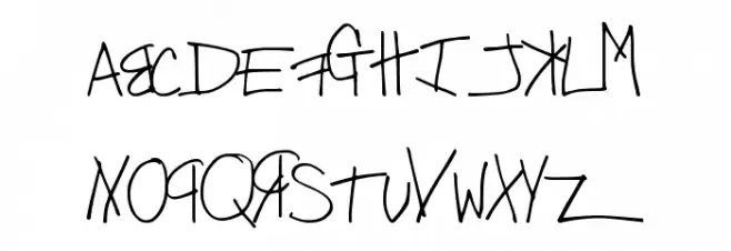 FreeKittenz Schriftart Groß