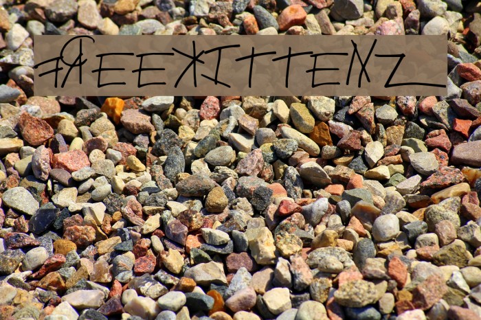 FreeKittenz Font examples