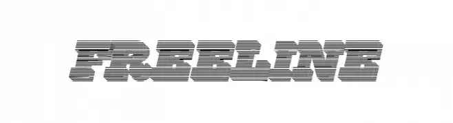 FreeLine  font caratteri gratis
