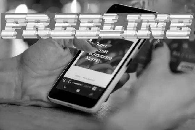 FreeLine Font examples