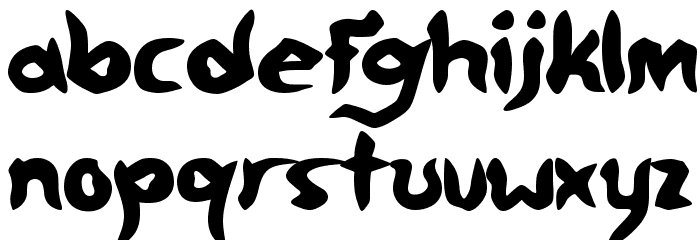 FreeMoney Font LOWERCASE