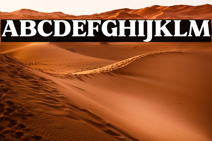 FreeNotulenSerifDisplay-ExtBd Example 3