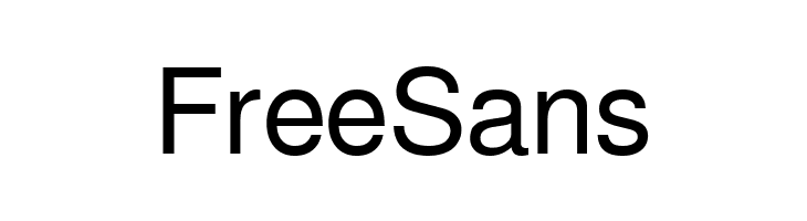 FreeSans  لخطوط تنزيل