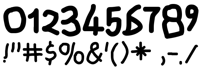 FreeSchool Font OTHER CHARS