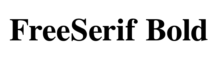 FreeSerif Bold  नि: शुल्क फ़ॉन्ट्स डाउनलोड