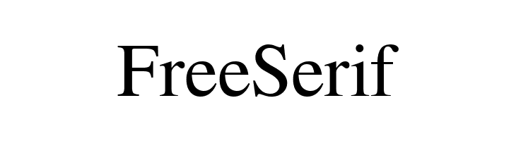 FreeSerif  les polices de caractères gratuit tlcharger