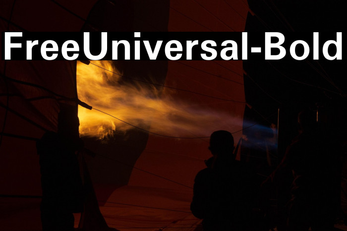 FreeUniversal-Bold Example 2