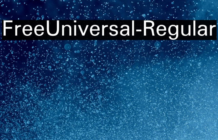 FreeUniversal-Regular Example 3