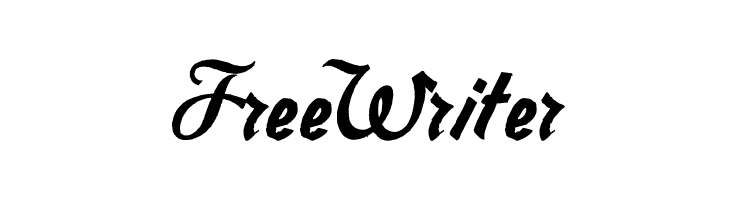 FreeWriter Шрифта