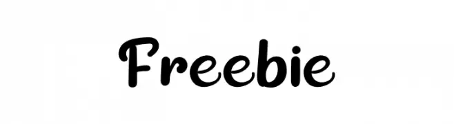 Freebie  Descarca Fonturi Gratis