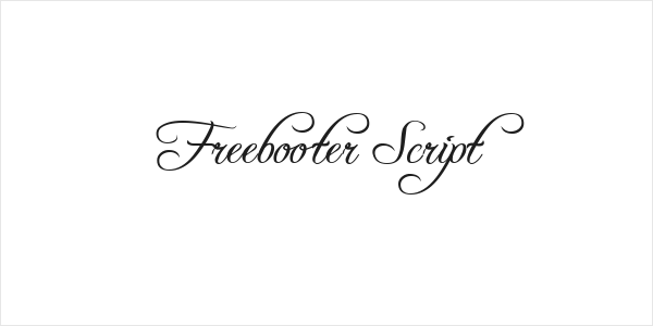Freebooter Script Logo