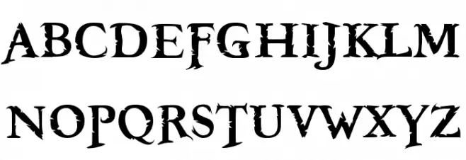 Freebooter Fonte MAIÚSCULAS
