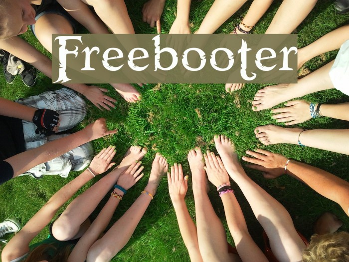 Freebooter Font examples
