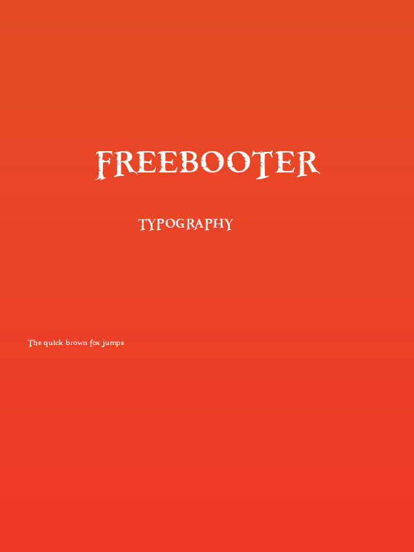 Freebooter Poster