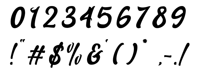 Freedam Theory Font OTHER CHARS