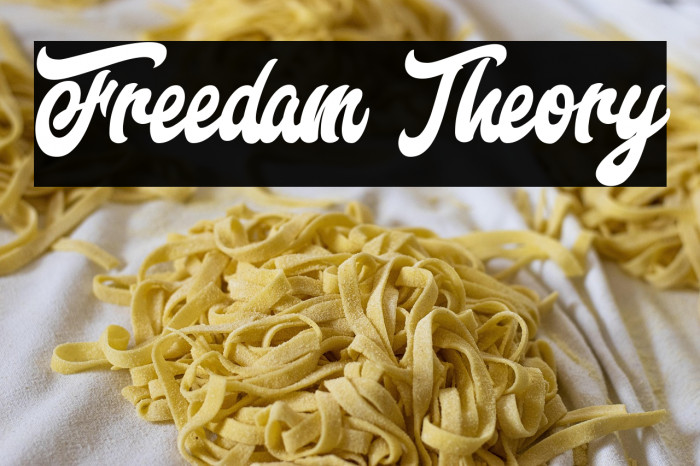 Freedam Theory Example 1